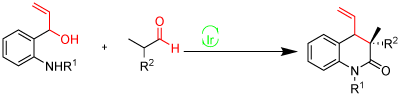 烯基氨基醇和醛或β,γ-不饱和酮的不对称[4+2]环加成反应